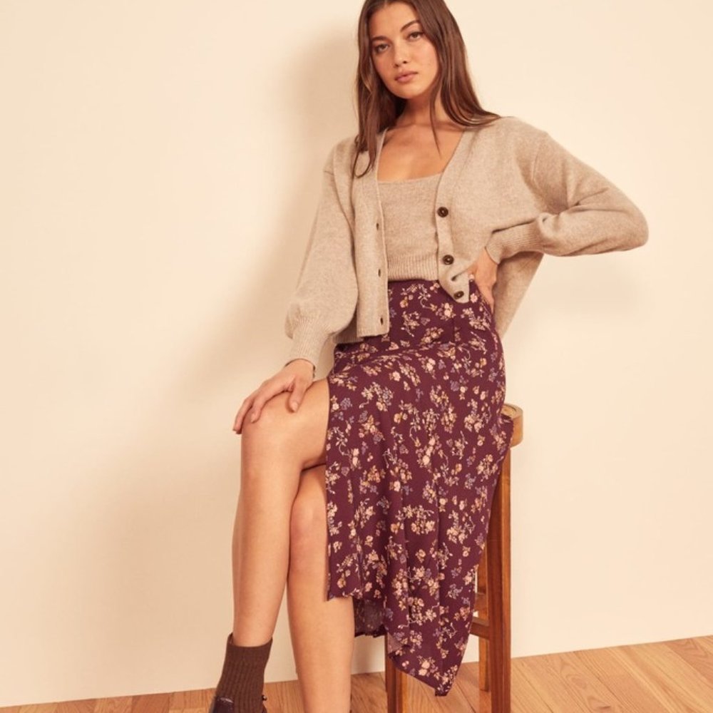 Reformation Zoe Skirt in Chantelle